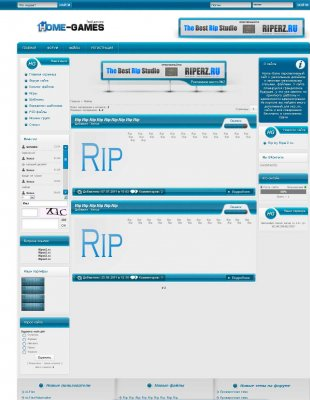 ШАБЛОН HOME-GAMES ДЛЯ UCOZ